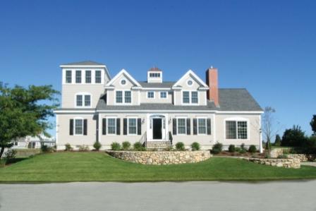 combination of shed and “doghouse” dormers with interesting 